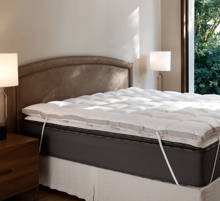 Pillow Top King 233 Fios Sublime Artelasse Branco Cinza